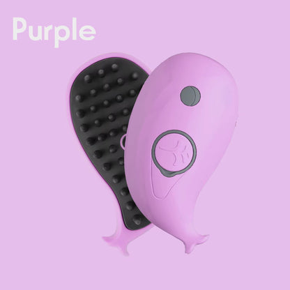 Electric Steaming Cat & Dog Brush – 3-in-1 Pet Hair Remover & Massage Grooming Comb